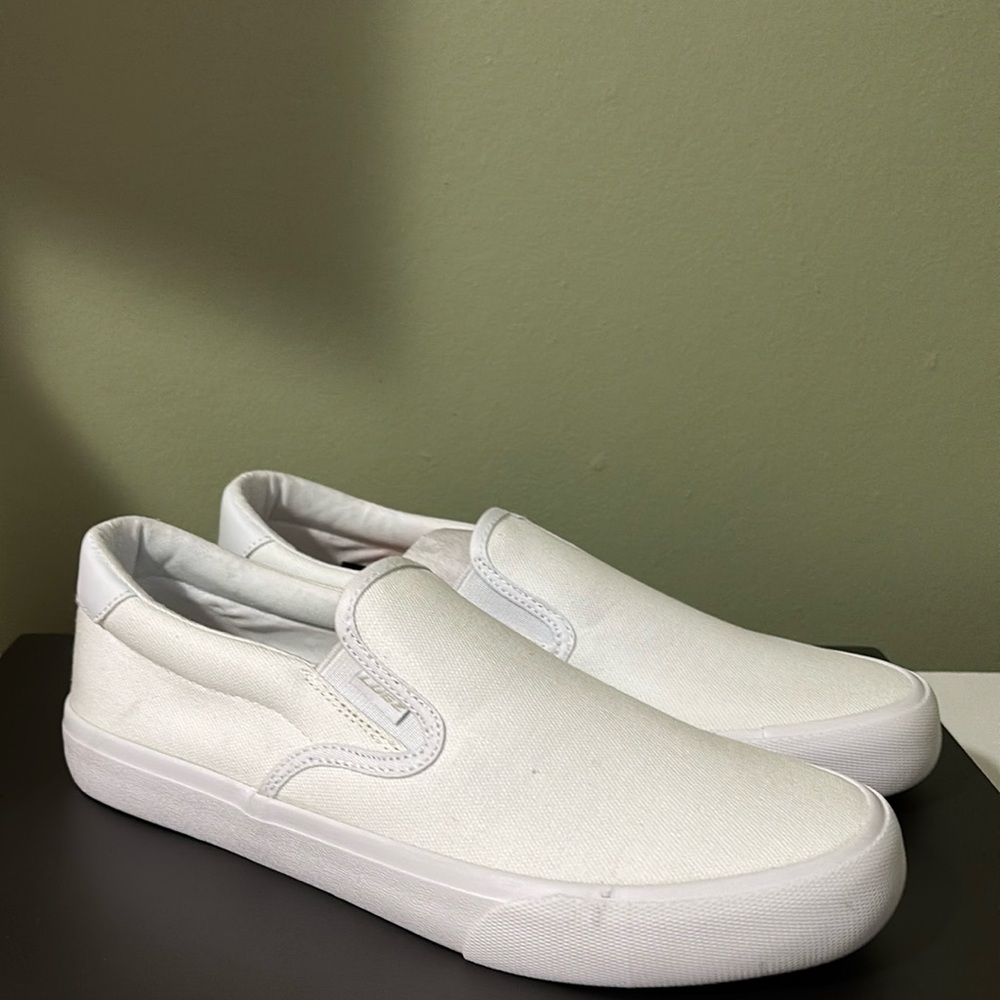 White Slip On Shoes